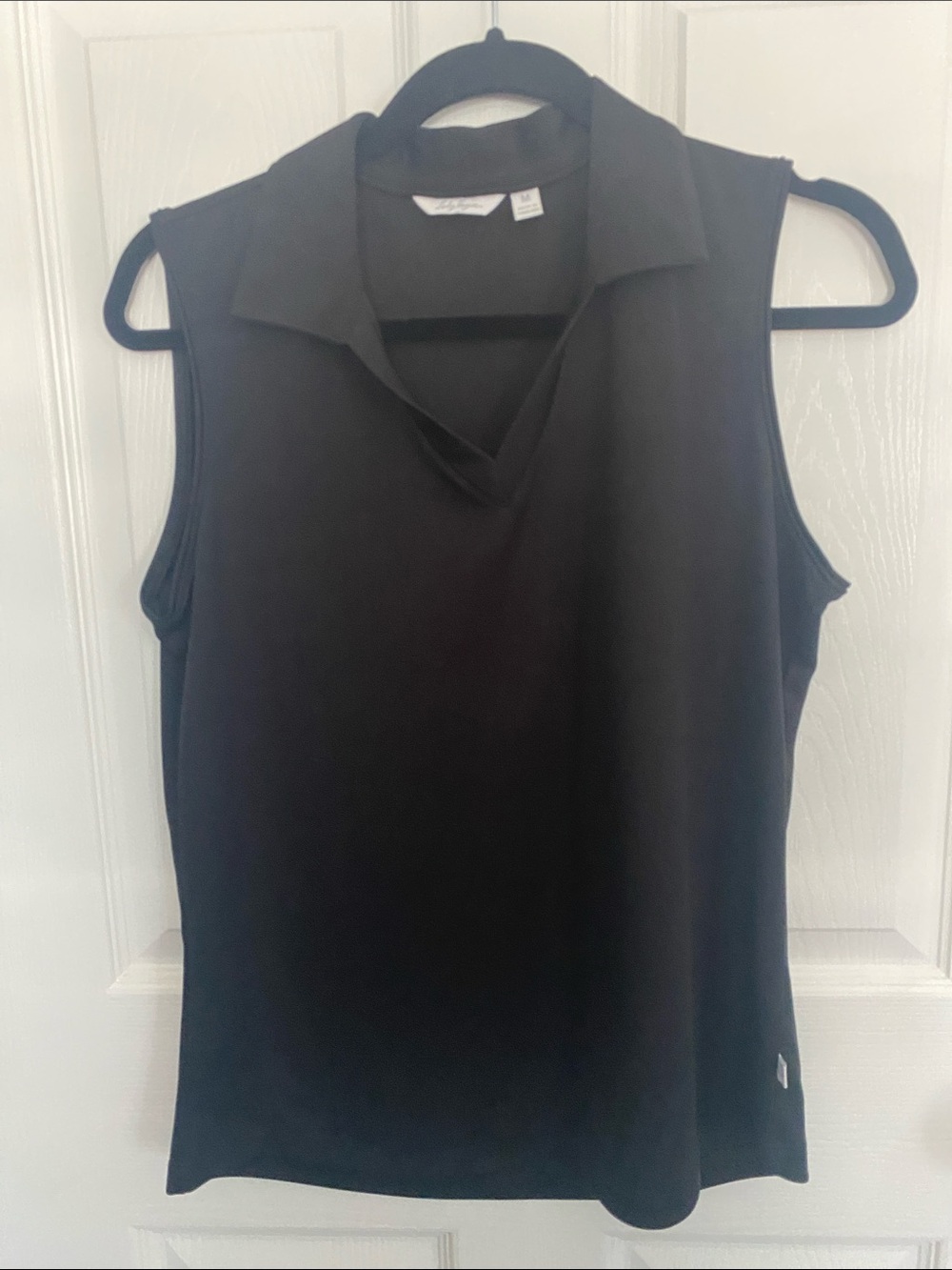 ⭐️4/$20⭐️ Lady Hagen Black Sleeveless Collared Golf Tank